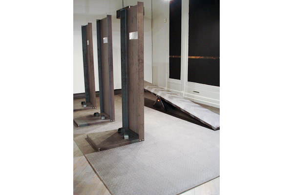 a fabrication installation view